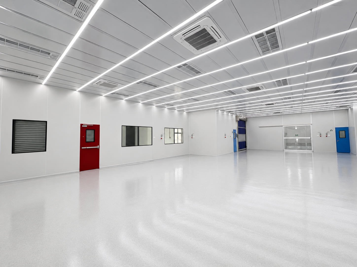 Diseño HVAC cuarto limpio con filtros HEPA ISO 14644 México